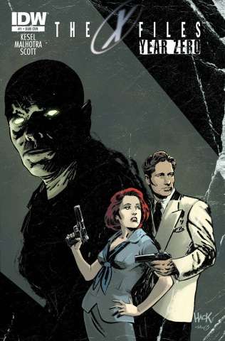 The X-Files: Year Zero #1 (Subscription Cover)