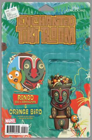 Enchanted Tiki Room #5 (Christopher Action Figure Cover)