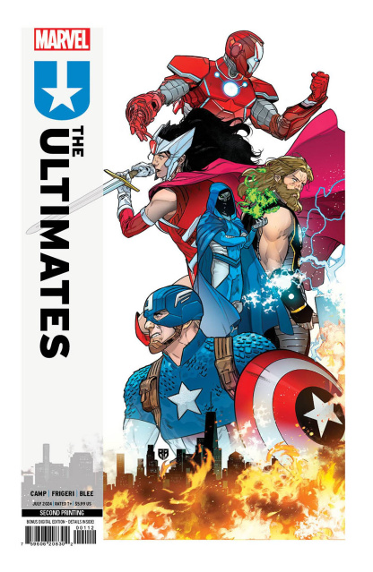 Ultimates #1 (Silva 2nd Printing)