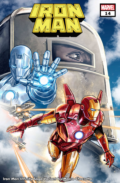 Iron Man #14 (Infinity Saga Phase One Cover)