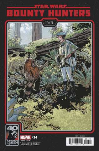 Star Wars: Bounty Hunters #34 (Return of the Jedi 40th Anniversary Cover)