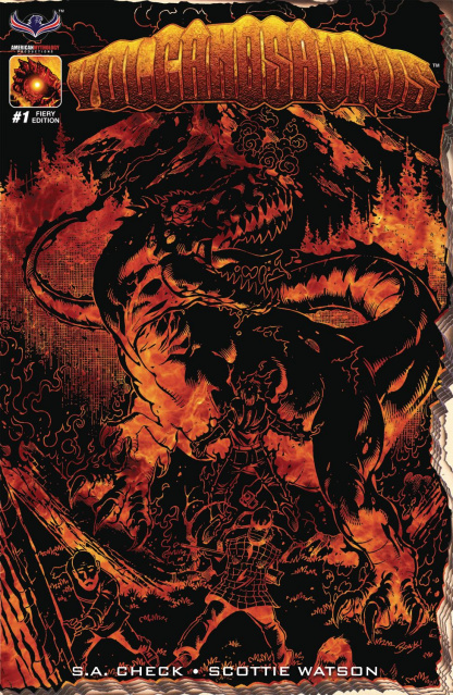 Volcanosaurus #1 (Fiery Retailer 3 Copy Cover)
