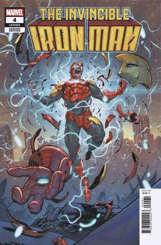 The Invincible Iron Man #4 (Coello Cover)
