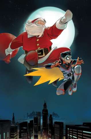Batman / Santa Claus: Silent Knight #1 (Otto Schmidt Card Stock Cover)