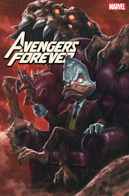 Avengers Forever #13 (Skan Demonized Cover)