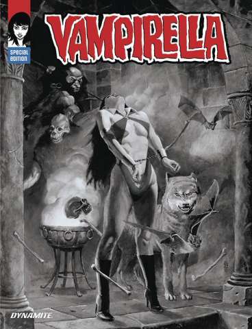 Vampirella (J.G Jones Trade Dress B&W Cover)