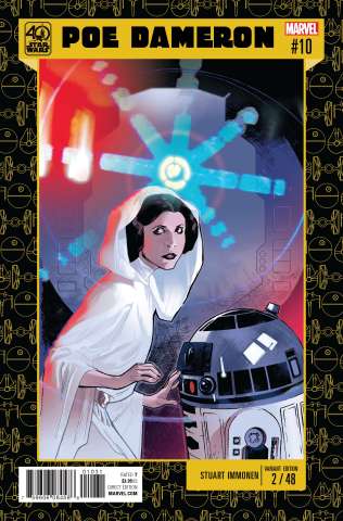Star Wars: Poe Dameron #10 (Immonen Star Wars 40th Anniversary Cover)