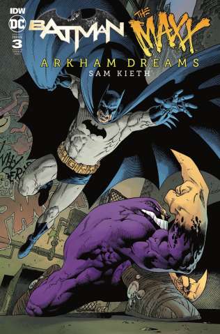 Batman / The Maxx: Arkham Dreams #3 (10 Copy Rodriguez Cover)