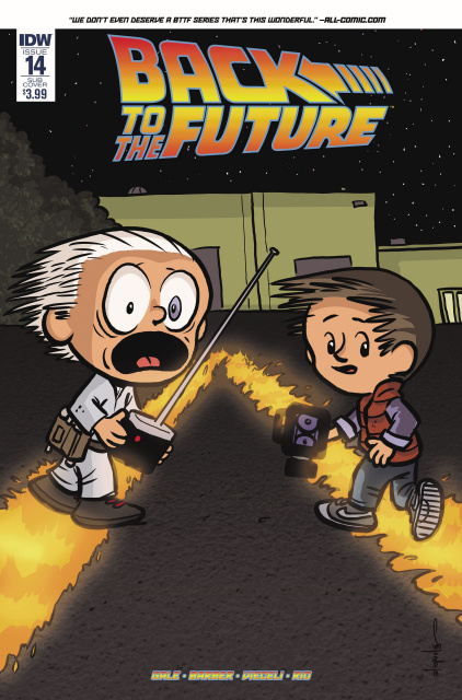 Back to the Future #14 (Subscription Cover)
