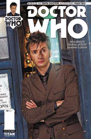 Doctor Who: New Adventures with the Tenth Doctor, Year Two #16 (Photo Cover)