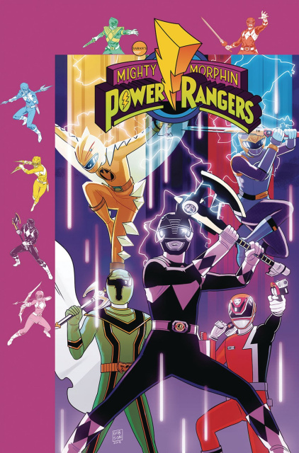 Mighty Morphin Power Rangers #34 (Gibson Cover)