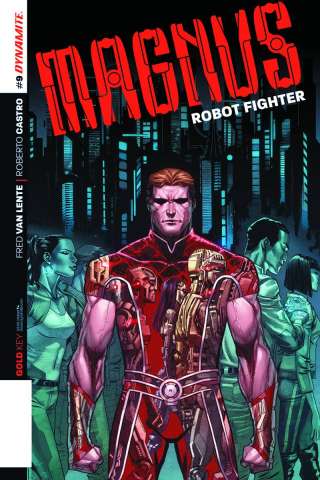 Magnus, Robot Fighter #9 (Subscription Cover)