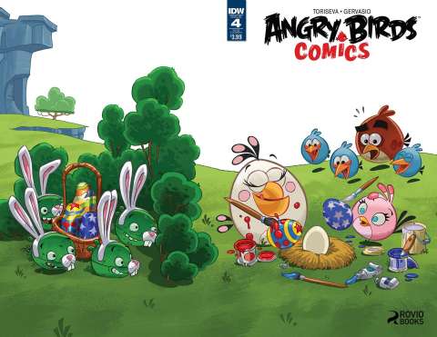 Angry Birds Comics #4 (Subscription Cover)