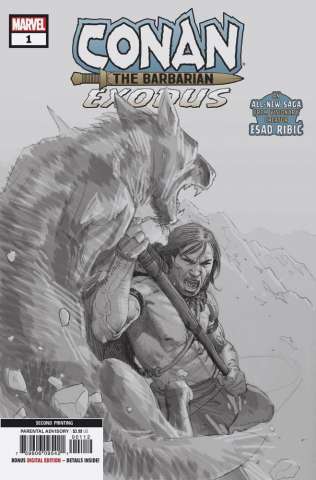 Conan the Barbarian: Exodus #1 (Ribic 2nd Printing)