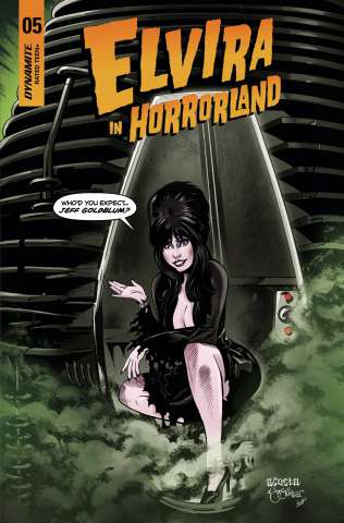 Elvira in Horrorland #5 (Acosta Cover)