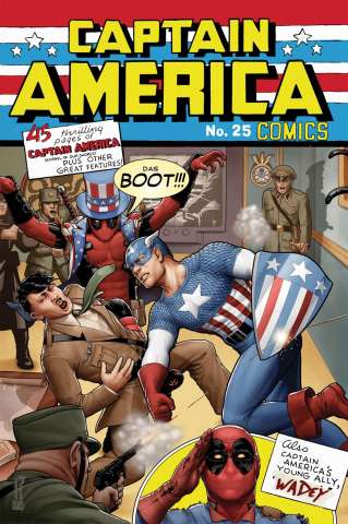 Captain America #25 (Deadpool Cover)