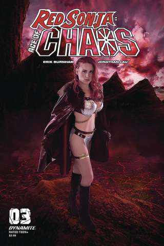 Red Sonja: Age of Chaos #3 (Kingston Cosplay Cover)