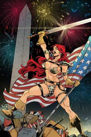 Red Sonja #18 (15 Copy Miracolo America Together Virgin Cover)