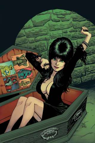 Elvira: Mistress of the Dark #12 (10 Copy Cermak Virgin Cover)