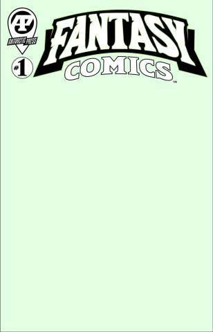 Fantasy Comics #1 (Blank Sketch Cover)