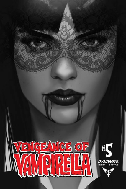 Vengeance of Vampirella #5 (30 Copy Oliver B&W Cover)