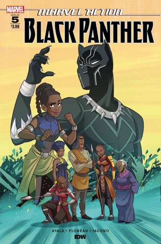 Marvel Action: Black Panther #5 (Florean Cover)