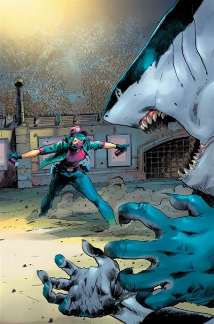 Suicide Squad: King Shark #6 (Trevor Hairsine Cover)