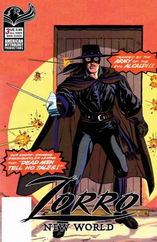 Zorro: New World #3 (Ranaldi Cover)