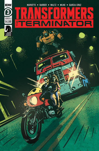 The Transformers vs. The Terminator #3 (Fullerton Cover)