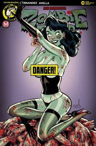 Zombie Tramp #74 (Taruscov Risque Cover)