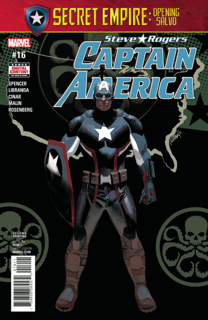 Captain America: Steve Rogers #16 (2nd Printing Acuna)