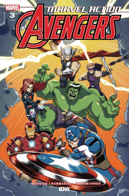 Marvel Action: Avengers #3 (10 Copy Coleman Cover)