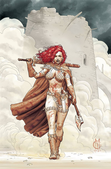 Unbreakable Red Sonja #4 (25 Copy Matteoni Virgin Cover)