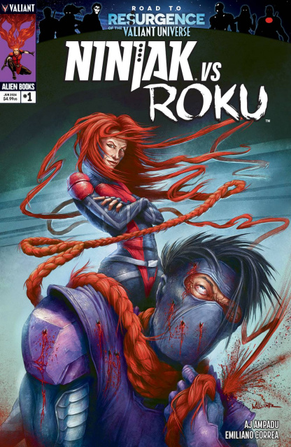 Ninjak vs. Roku #1 (Willsmer Cover)