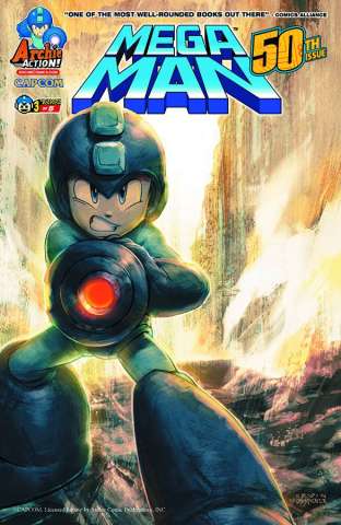 Mega Man #50 (Irvin Rodriguez Cover)