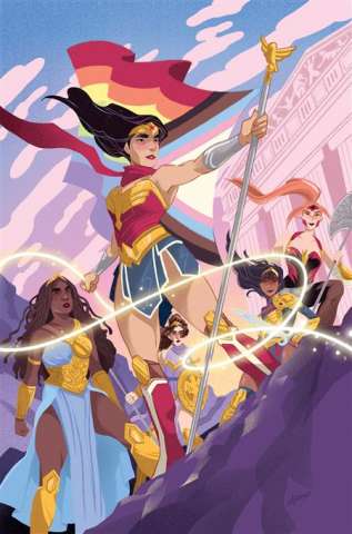 Wonder Woman #788 (Nicole Goux Pride Month Card Stock Cover)