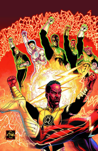 Sinestro #9 (Flash Cover)