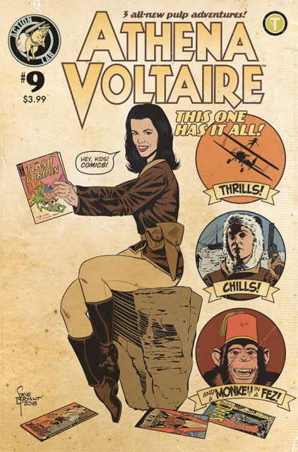 Athena Voltaire #9 (Retro Cover)