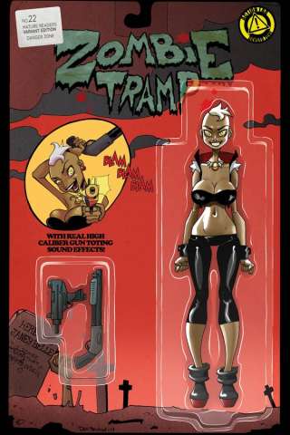 Zombie Tramp #22 (Action Figure Cover)