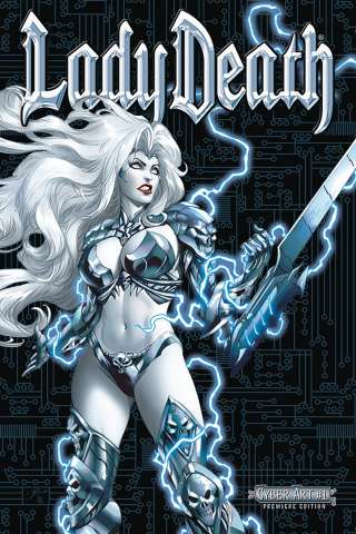 Lady Death Cyber Art #1 (Premiere Edition)