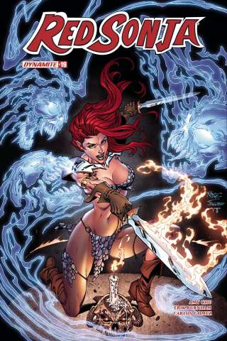 Red Sonja #19 (Royle Subscription Cover)