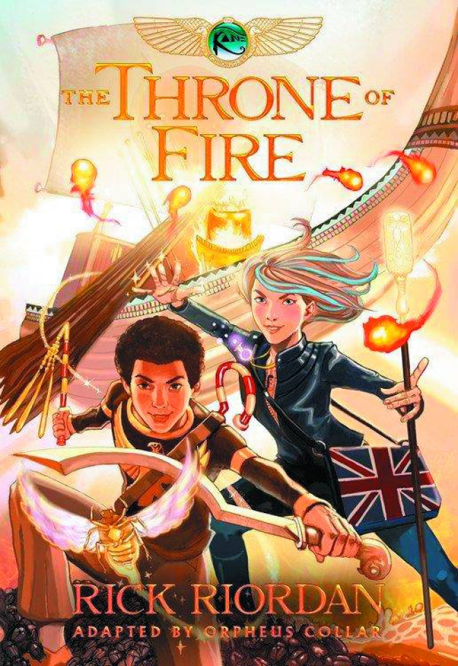 The Kane Chronicles Book 2: The Throne of Fire | Fresh Comics