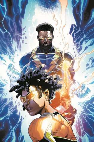 Black Lightning #2 (Ryan Benjamin Card Stock Cover)