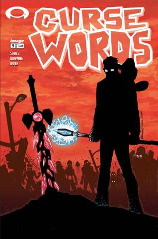 Curse Words #9 (Walking Dead #6 Tribute Cover)