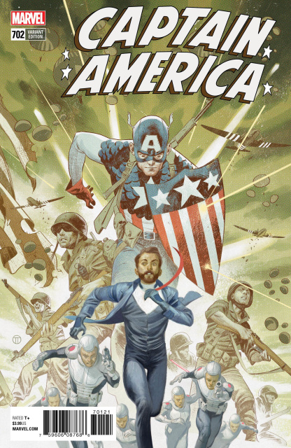 Captain America #702 (Tedesco Connecting Cover)
