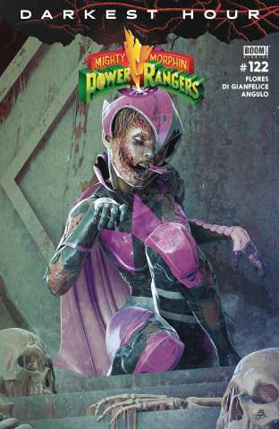 Mighty Morphin Power Rangers #122 (Dark Grid Cover)