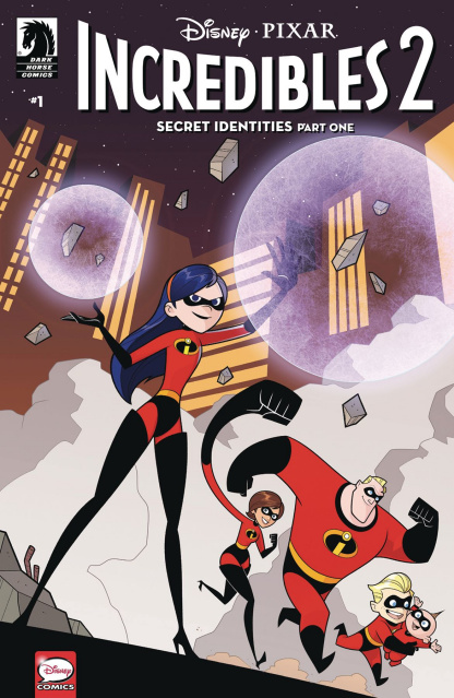 Incredibles 2: Secret Identities #1 (Kawaii Cover)