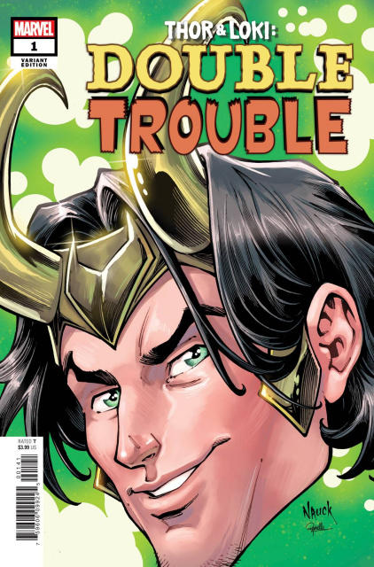 Thor & Loki: Double Trouble #1 (Nauck Headshot Cover)