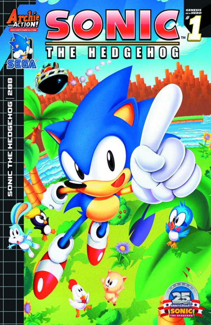 Sonic the Hedgehog #288 (Spaziante Cover)