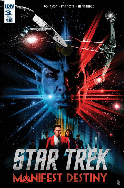 Star Trek: Manifest Destiny #3 (Subscription Cover)